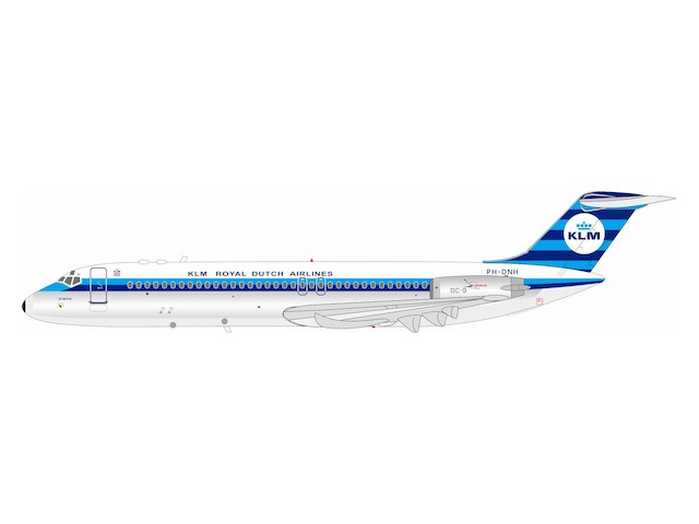 [予約]InFlight Model 1/200 (ダイキャスト製) DC-9-32 KLM Royal Dutch Airlines McDonnell Douglas PH-DNH