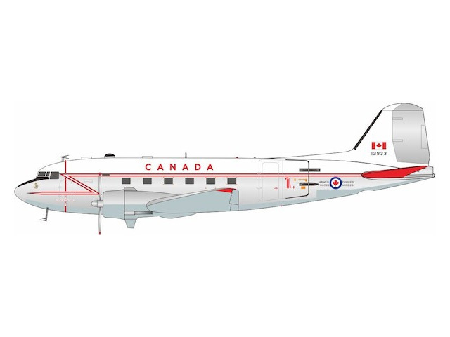 [予約]InFlight Model 1/200 (ダイキャスト製) DC-3 Canada Air Force 12933