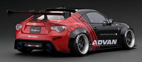 ignition model（イグニッションモデル） 1/18 LB nation 86 WORKS Full Complete ver.1  ブラック/レッド ★生産予定数：120pcs