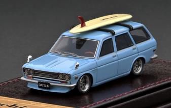 ignition model(イグニッションモデル) 1/64 Datsun Bluebird (510) Wagon Light Blue