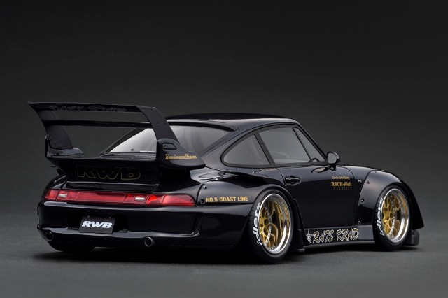 Fuelme RWB993 1/18 プロトタイプ黒 Fuelme RWB993 1/18 プロトタイプ黒