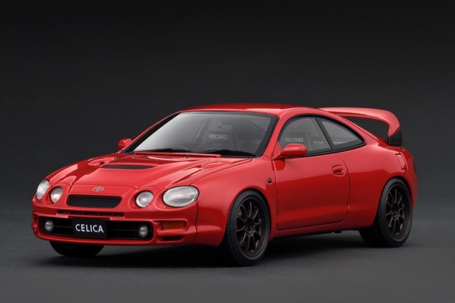 [予約]ignition model(イグニッションモデル) 1/18 (レジン製) Toyota Celica GT-FOUR (ST205) レッド