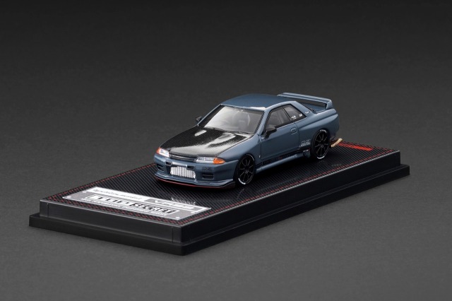 [予約]ignition model(イグニッションモデル) 1/64 (ダイキャスト製) TOP SECRET GT-R (VR32) Gray