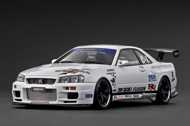 イグニッションモデル 1/18 ニッサン TOP SECRET 34GT-R BNR34