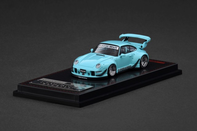[予約]ignition model(イグニッションモデル) 1/64 (ダイキャスト製) RWB 993 Blue Green