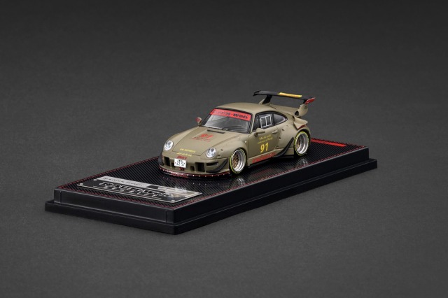 イグニッションモデル　1/64 ポルシェ993 1月予約】イグニッションモデル 1/64 ポルシェ RWB 993 ブラック