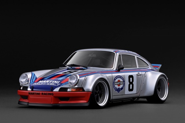 [予約]ignition model(イグニッションモデル) 1/18 (レジン製) RWB Backdate Silver／Orange