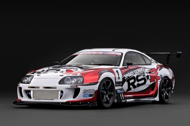 イグニッションモデル　ignition model スープラ　JZA80 織戸学 ignition model(イグニッションモデル) 1/18 (レジン製) Toyota Supra