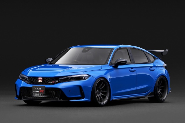 [予約]ignition model(イグニッションモデル) 1/18 (レジン製) Honda Civic Type-R J'S Racing (FL5) Light Blue