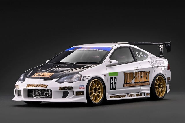 [予約]ignition model(イグニッションモデル) 1/18 (レジン製) Top Secret INTEGRA (DC5) White