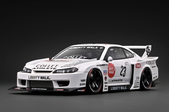 [予約]ignition model(イグニッションモデル) 1/18 (レジン製) LB-Super Silhouette S15 SILVIA White 