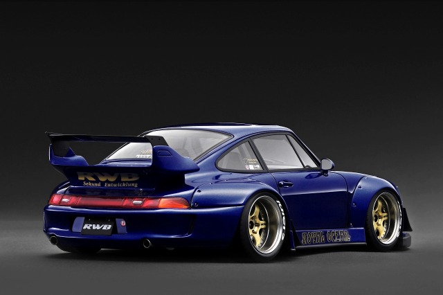ignition model(イグニッションモデル) 1/18 (レジン製) RWB 993 Blue