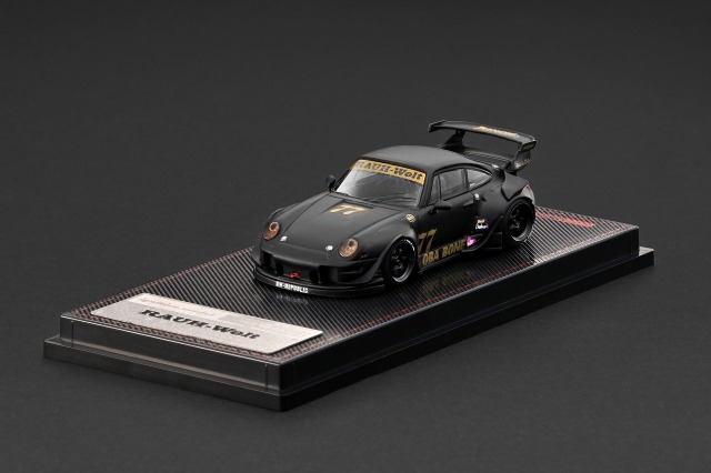[予約]ignition model(イグニッションモデル) 1/64 (ダイキャスト製) RWB 993 Matte Black