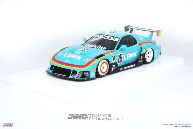予約]INNO Models(イノモデル) 1/18 Mazda RX7 (FD3S) LB-WORKS 