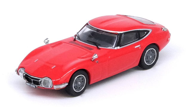 INNO Models(イノモデル) 1/64 Toyota 2000GT ソーラーレッド ガリバー
