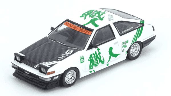 [予約]INNO Models(イノモデル) 1/64 (ダイキャスト製) Toyota スプリンタートレノ AE86 "KEIICHI TSUCHIYA"