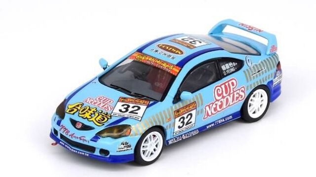 INNO64　ホンダインテグラ　レーシング　タイプR　ミニカー4台セット INNO64 ホンダインテグラ レーシング タイプR ミニカー4台セット