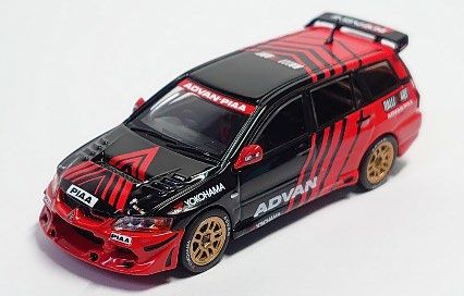 難あり 1/64 マッスルマシーン① ランエボ セット