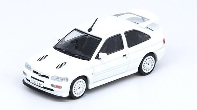 INNO Models(イノモデル) 1/64 Ford エスコート RS COSWORTH ホワイト 左ハンドル OZラリーレーシングホイール