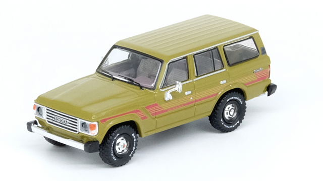 INNO Models(イノモデル) 1/64 Toyota ランドクルーザー FJ60 オリーブグリーン