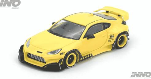 INNO Models(イノモデル) 1/64 (ダイキャスト製) Toyota GR86 "PANDEM" イエロー