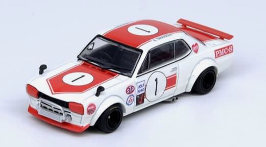 [予約]INNO Models(イノモデル) 1/64 (ダイキャスト製) Nissan スカイライン 2000GT-R (KPGC10) #1 高橋国光 富士マスターズ 250km 1971