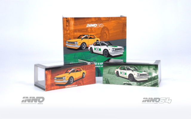イノモデル inno64 組み合わせセット INNO Models(イノモデル) 1/64 Nissan スカイライン 2000 GT-R (KPGC10