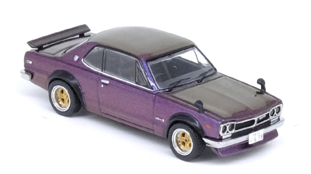 INNO Models(イノモデル) 1/64 Nissan スカイライン 2000 GT-R (KPGC10) ミッドナイトパープル II