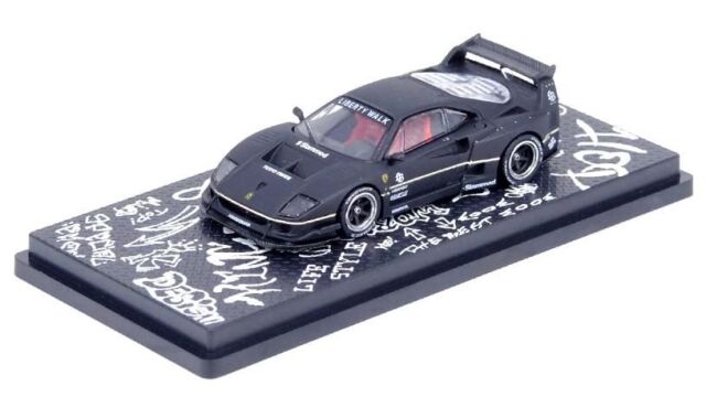 INNO Models(イノモデル) 1/64 LB-WORKS F40 マットブラック Hong Kong 