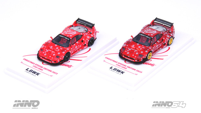 INNO Models(イノモデル) 1/64 LB-WORKS F40 2023クリスマス限定モデル