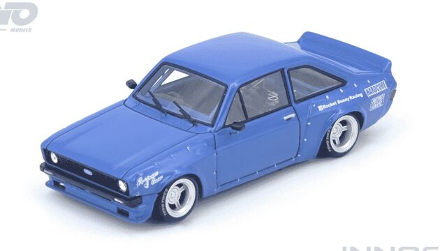 [予約]INNO Models(イノモデル) 1/64 (レジン製) Ford エスコート MK2 Pandem "EMOTION" Retro Havoc ブルー