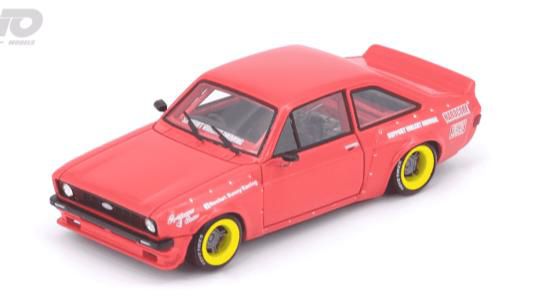 [予約]INNO Models(イノモデル) 1/64 (レジン製) Ford エスコート MK2 Pandem "EMOTION" Retro Havoc レッド