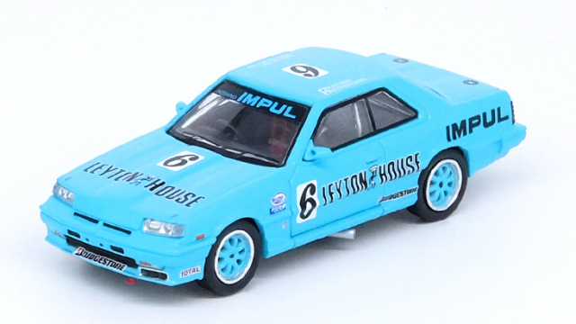 INNO Models(イノモデル) 1/64 Nissan スカイライン 2000 Turbo RS-X (DR30) #6 "LEYTON HOUSE"JTC 1987 Hajime Kitano／Masahiko Kageyama