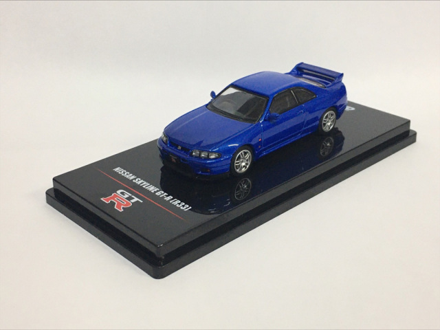 INNO Models(イノモデル) 1/64 Nissan スカイライン GT-R (R33) ベイサイドブルー