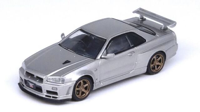 INNO Models(イノモデル) 1/64 Nissan スカイライン GT-R (R34) V-Spec II シルバー