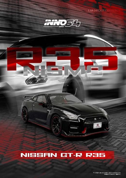 予約]INNO Models(イノモデル) 1/64 NISSAN GT-R (R35) NISMO