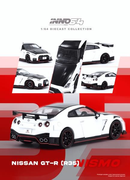 予約]INNO Models(イノモデル) 1/64 (ダイキャスト製) Nissan GT-R