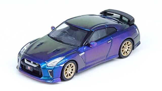 INNO Models(イノモデル) 1/64 Nissan GT-R (R35) T-SPEC ミッドナイトパープル