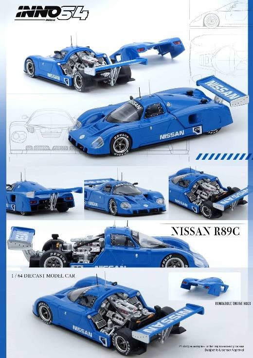 予約]INNO Models(イノモデル) 1/64 (ダイキャスト製) Nissan