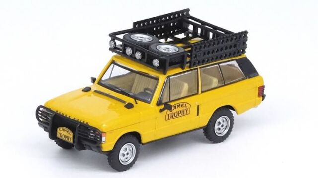 INNO Models(イノモデル) 1/64 Range Rover クラシック キャメルトロフィー 1982 ツールボックス(1個)、燃料タンク(4個)付属