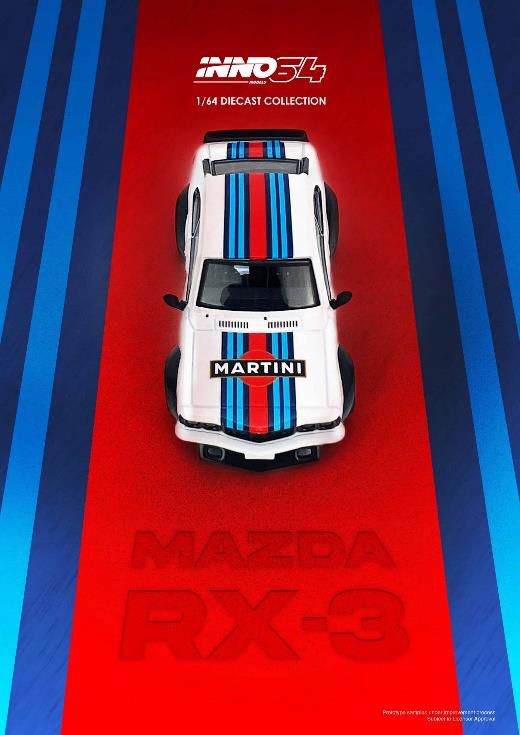 INNO Models(イノモデル) 1/64 (ダイキャスト製) Mazda SAVANNA RX3