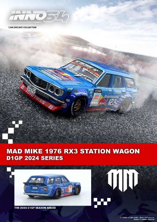 INNO Models(イノモデル) 1/64 (ダイキャスト製) Mazda RX3