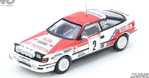 [予約]INNO Models(イノモデル) 1/64 (ダイキャスト製) Toyota セリカ GT-FOUR (ST165) 1991 モンテカルロラリー ウィナー C. Sainz/L. Moya