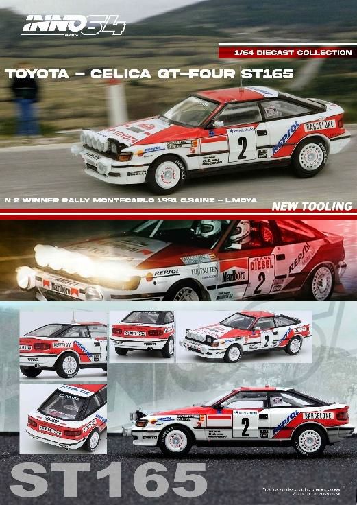 INNO Models(イノモデル) 1/64 (ダイキャスト製) Toyota セリカ GT