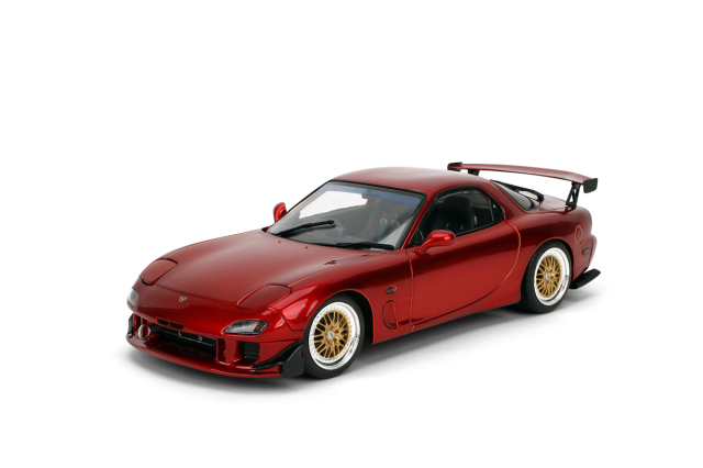 [予約]Jada Toys(ジャダトイズ) 1/18 (ダイキャスト製) マツダ RX-7 タイプ RS (FD3S) レッドメタリック