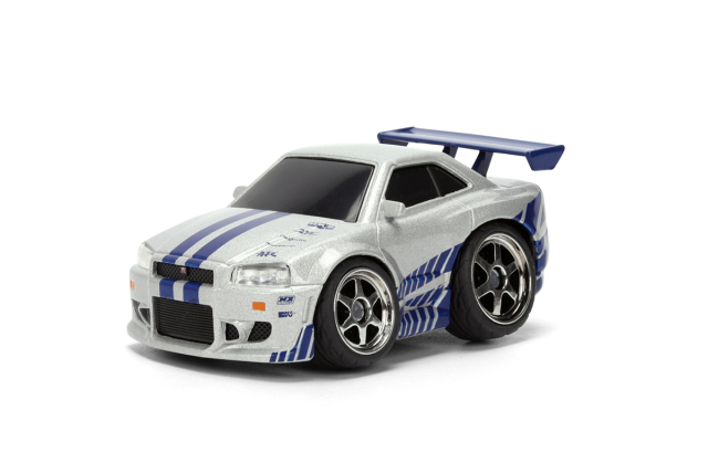 [予約]Jada Toys(ジャダトイズ) 1/43 (ダイキャスト製) SMALL BLOCKS F&F 1999 ニッサン スカイライン GT-R (R34) (ブライアン)