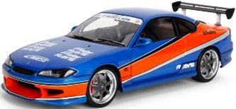 [予約]Jada Toys(ジャダトイズ) 1/18 (ダイキャスト製) F&F ニッサン シルビア S15 ブルー (ショーン)