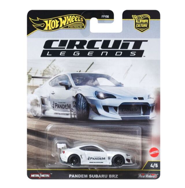 [予約]Hot Wheels カーカルチャー サーキット レジェンズ パンデム スバル BRZ