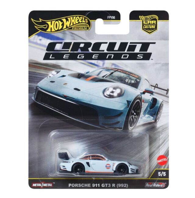 [予約]Hot Wheels カーカルチャー サーキット レジェンズ ポルシェ 911 GT3 R（992）