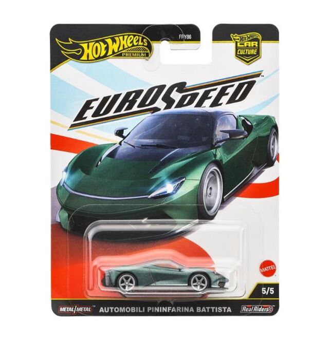 Hot Wheels カーカルチャー ユーロスピード アウトモビリ・ピニンファリーナ・バッティスタ